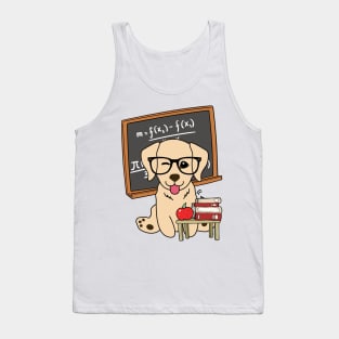 Funny retriever is teaching Tank Top